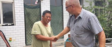 给老客户做巡检